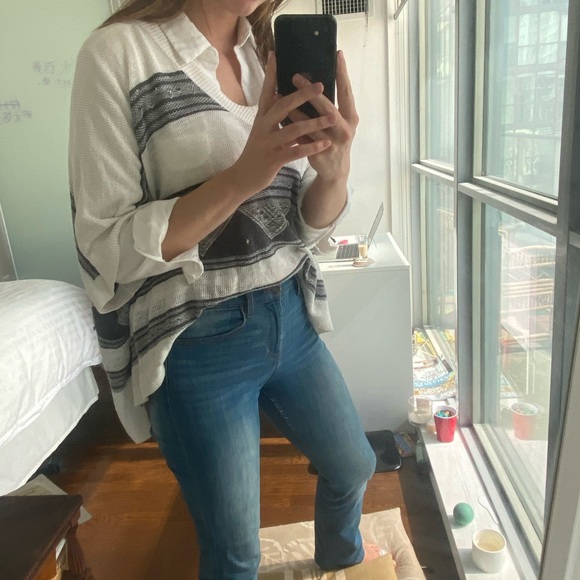 Club Monaco Aztec Poncho - Picture 3 of 4